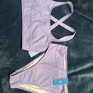 Cupshe Lavender Bikini Set